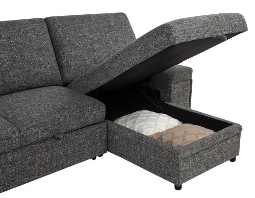 Demko Hidden Storage Chaise