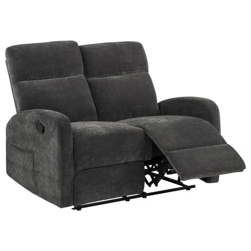 Hamilton Reclining Loveseat with Footrest Extended